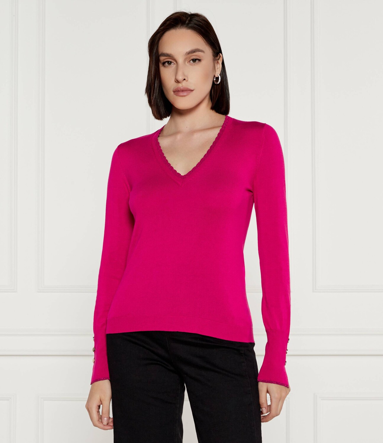 

Свитер Liu Jo Regular Fit, фуксия