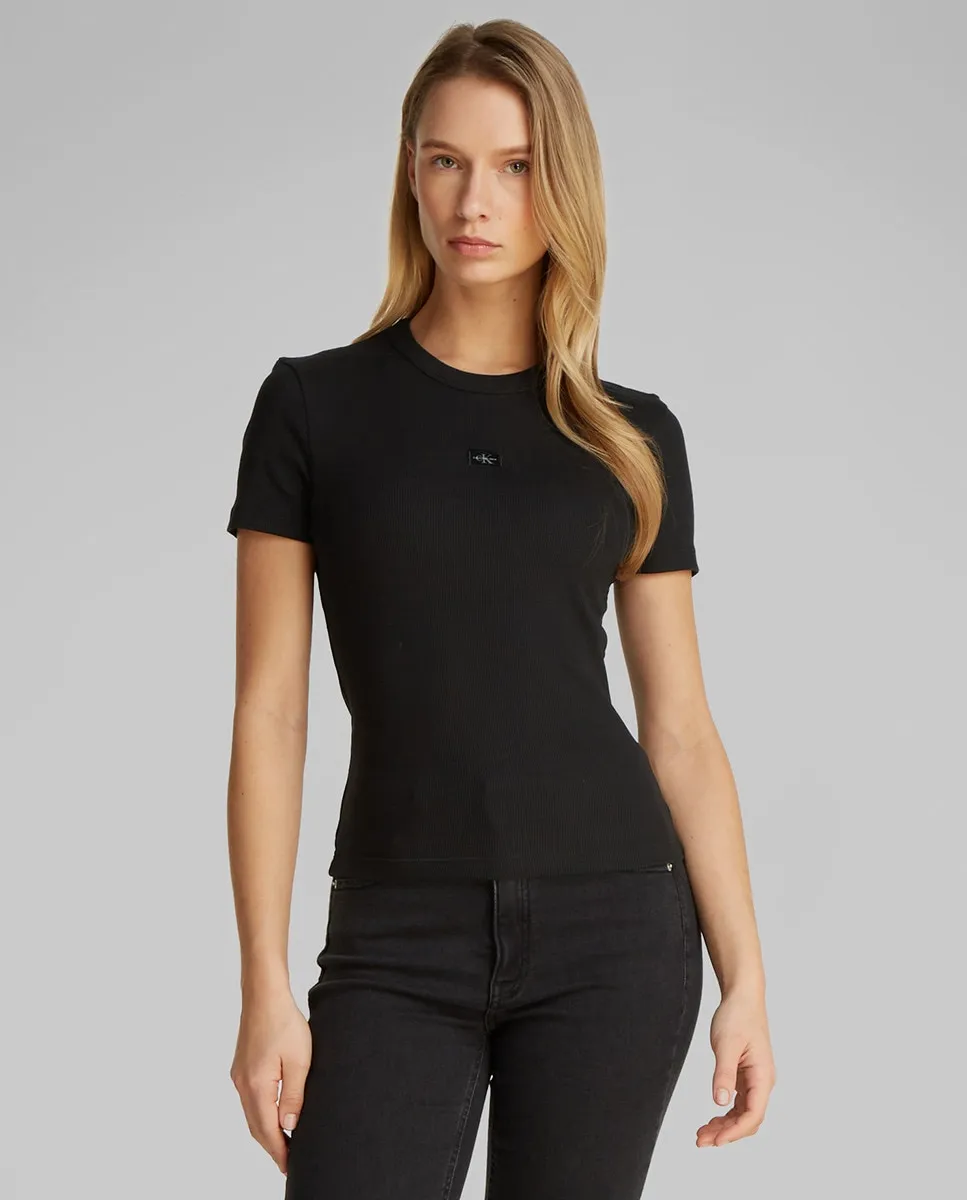 

Футболка женская с коротким рукавом Calvin Klein Jeans, черный