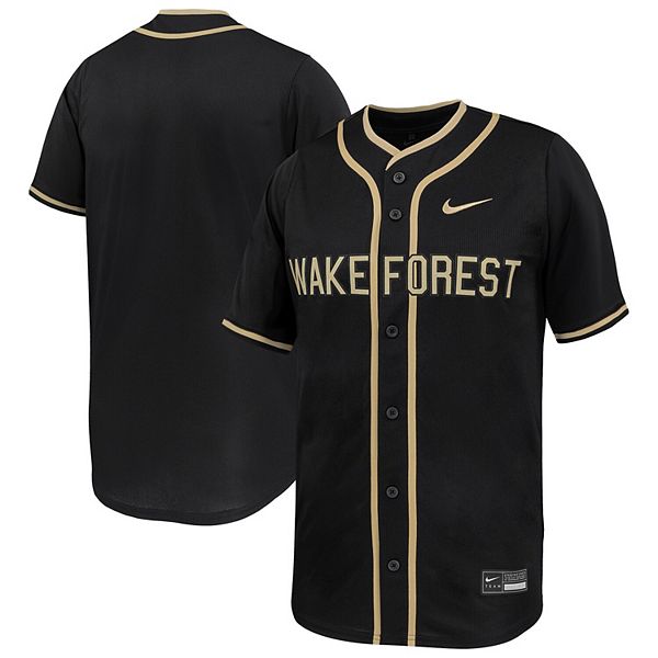 

Мужская черная бейсбольная майка Wake Forest Demon Deacons Limited Nike