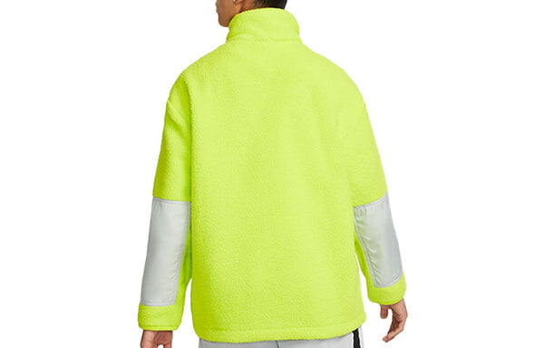 Куртка Nike SS22 Full-length zipper Cardigan Fleece Jacket Green, зеленый — фото 2