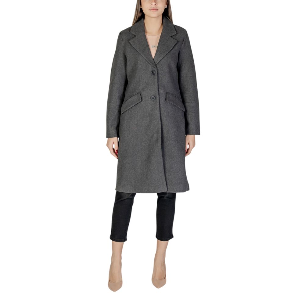

Куртка и пальто из серого полиэстера Vero Moda