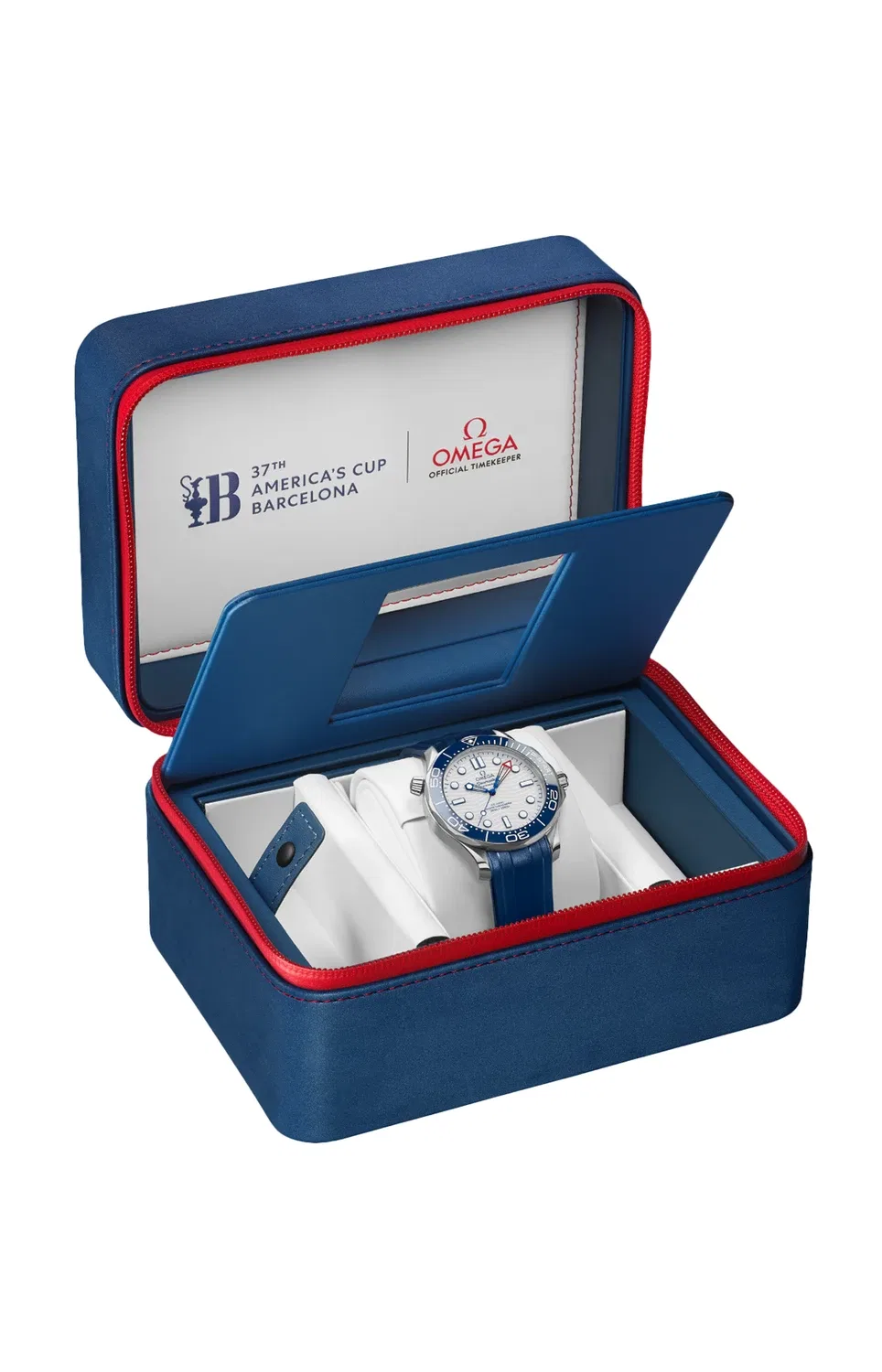 SEAMASTER DIVER 300M 42 ММ, СТАЛЬ НА РЕЗИНОВОМ РЕМЕШКЕ - 210.32.42.20.04.002 OMEGA, серебряный — фото 4
