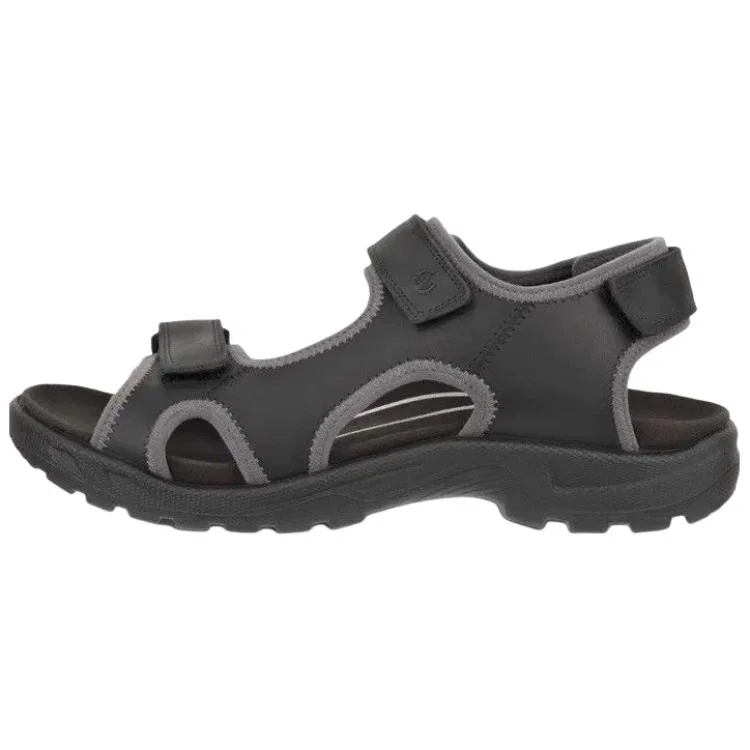 Сандалии пляжные минималистичные Ecco Black