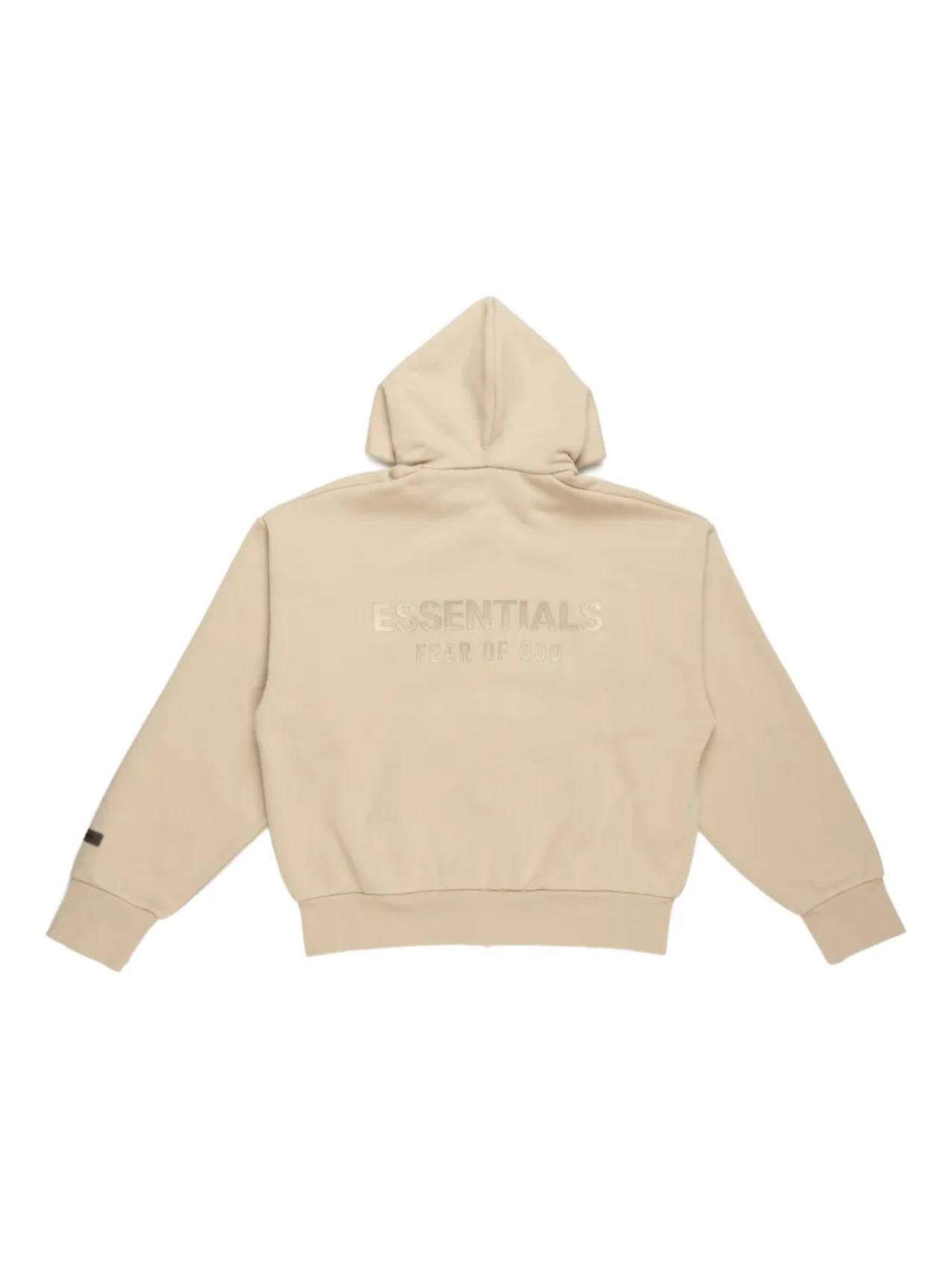 Толстовка с капюшоном из флиса на молнии FEAR OF GOD ESSENTIALS, нейтральный — фото 2