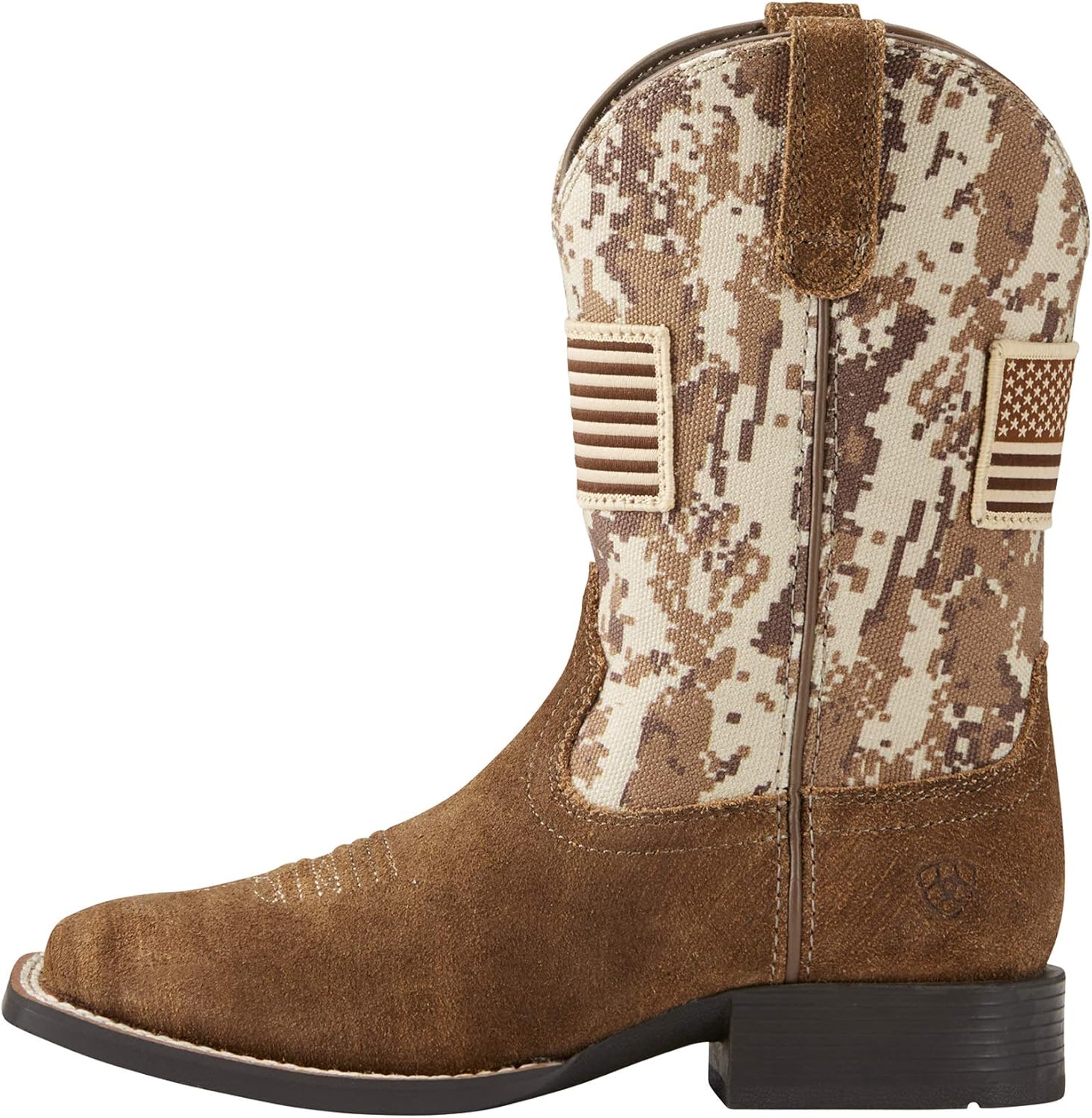 Детские вестерн-бутсы Ariat Patriot, песочный — фото 2