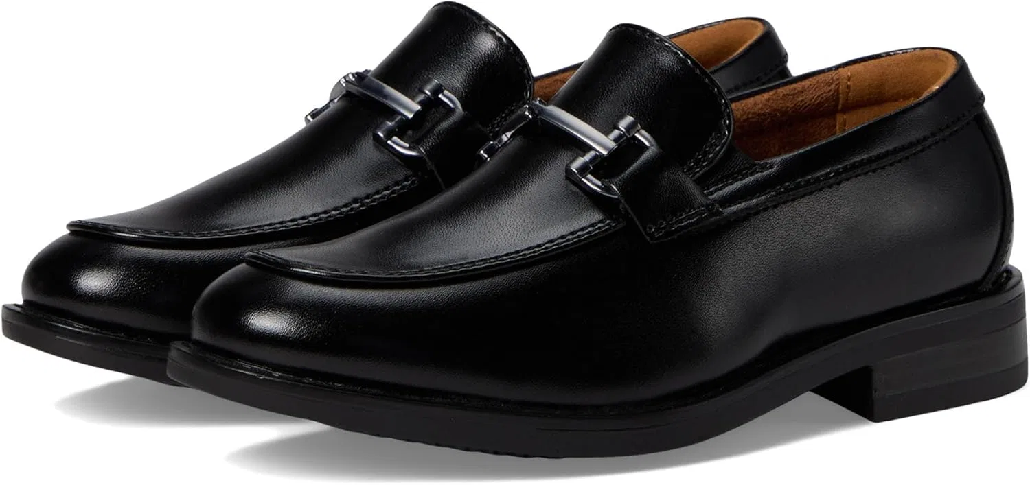 Лоферы Florsheim Rucci Moc Toe Bit Loafer Jr., черный
