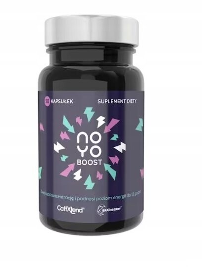 

Noyo Boost, повышает концентрацию и уровень энергии, 30 крышек. Inna marka