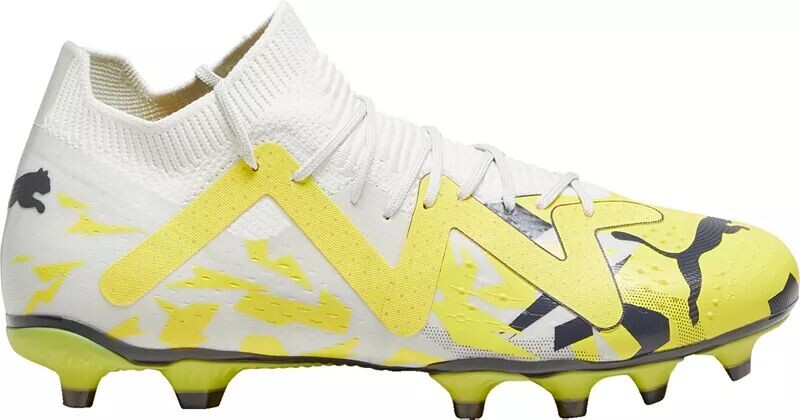 

Футбольные бутсы Puma Future Match FG/AG, серый/желтый