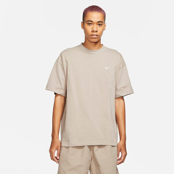 Футболка Nike NRG Solo Swoosh T-Shirt 'Malt White', цвет malt/white — фото 2