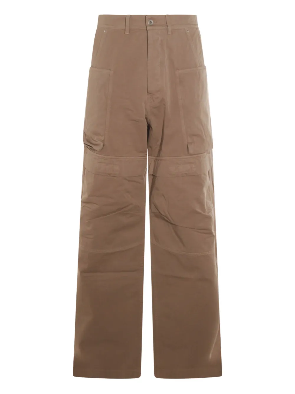 

Брюки широкого кроя Rick Owens DRKSHDW, коричневый