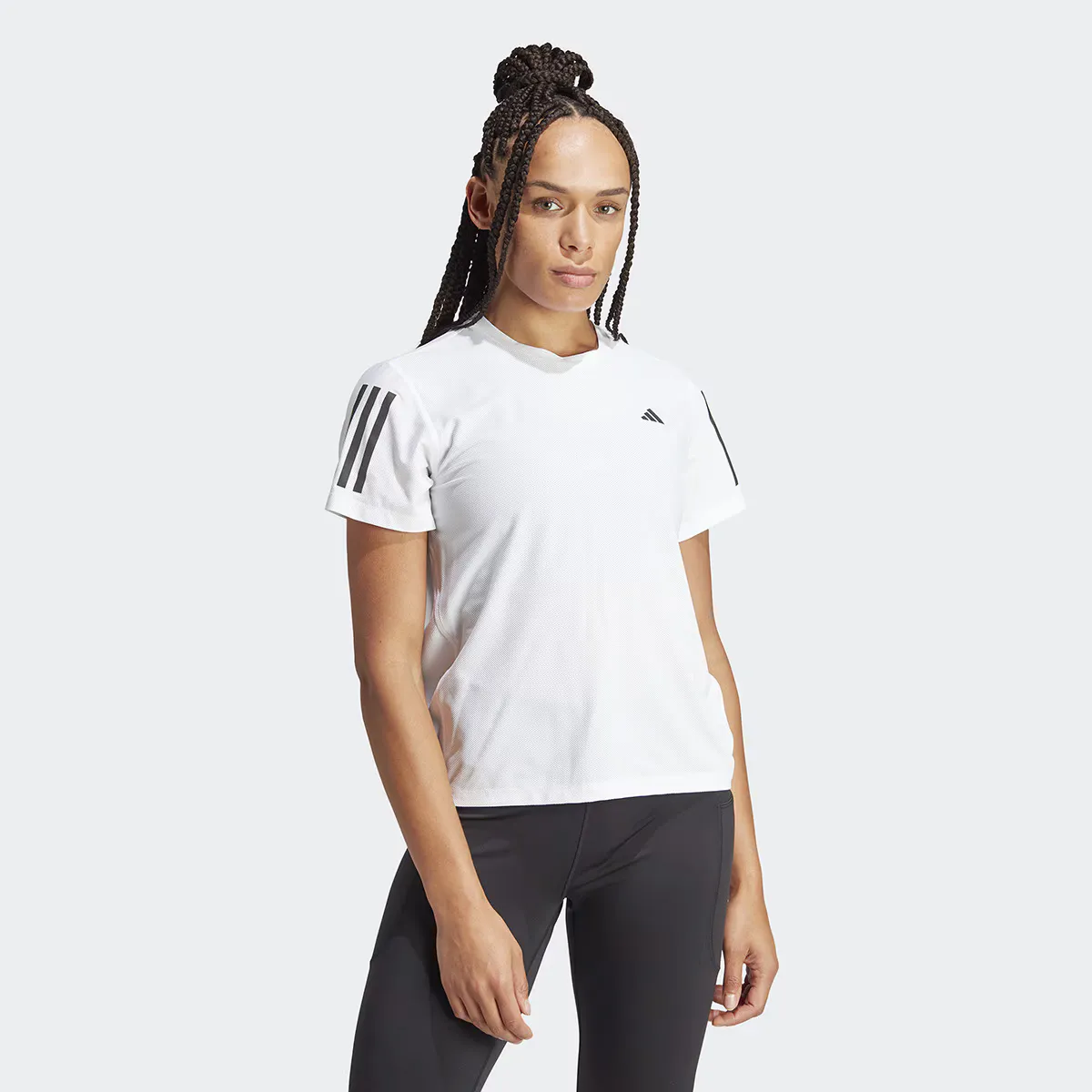 

Женская футболка Adidas Own The Run, белый