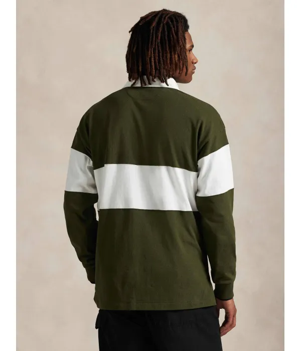 Толстовка Relaxed fit Polo Ralph Lauren, зеленый — фото 3
