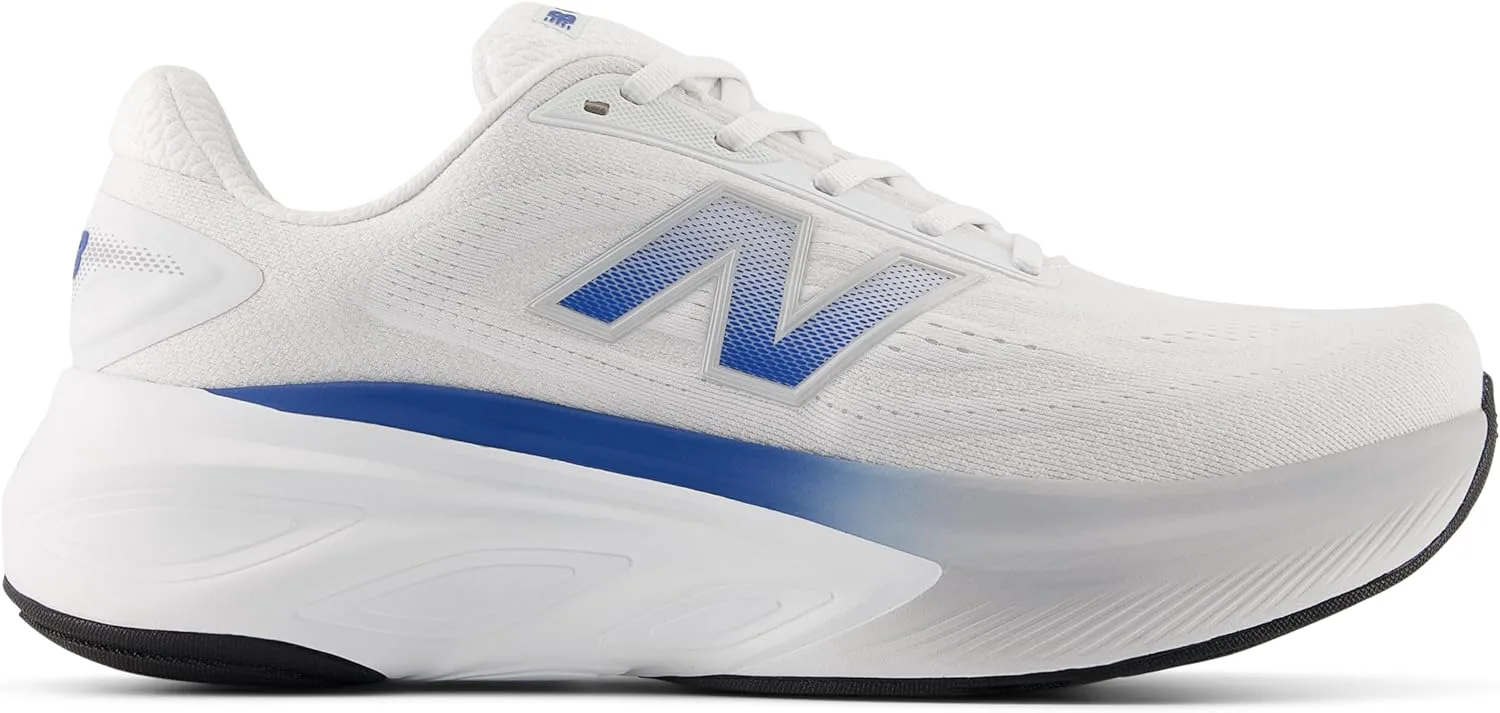 Мужские кроссовки для бега New Balance Fresh Foam X More V6, белый/синий — фото 2