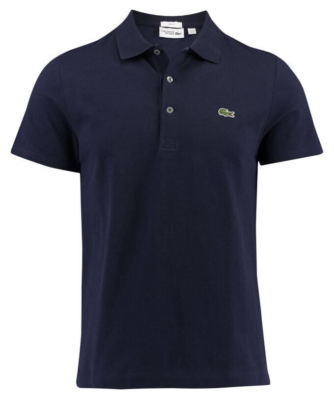 

Рубашка поло узкого кроя с короткими рукавами Lacoste Sport, синий
