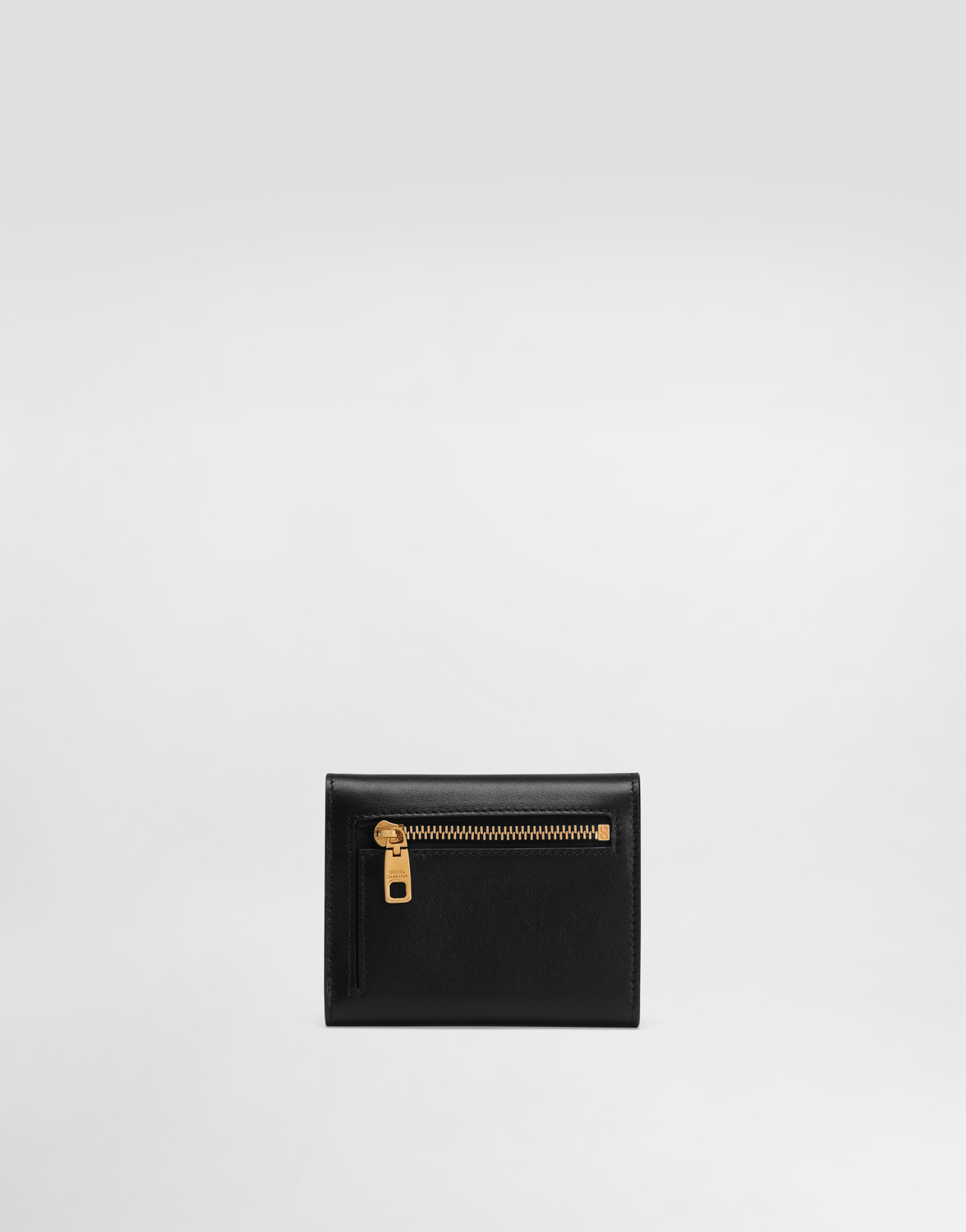 Кошелек из телячьей кожи plongé Dolce & Gabbana, черный — фото 3