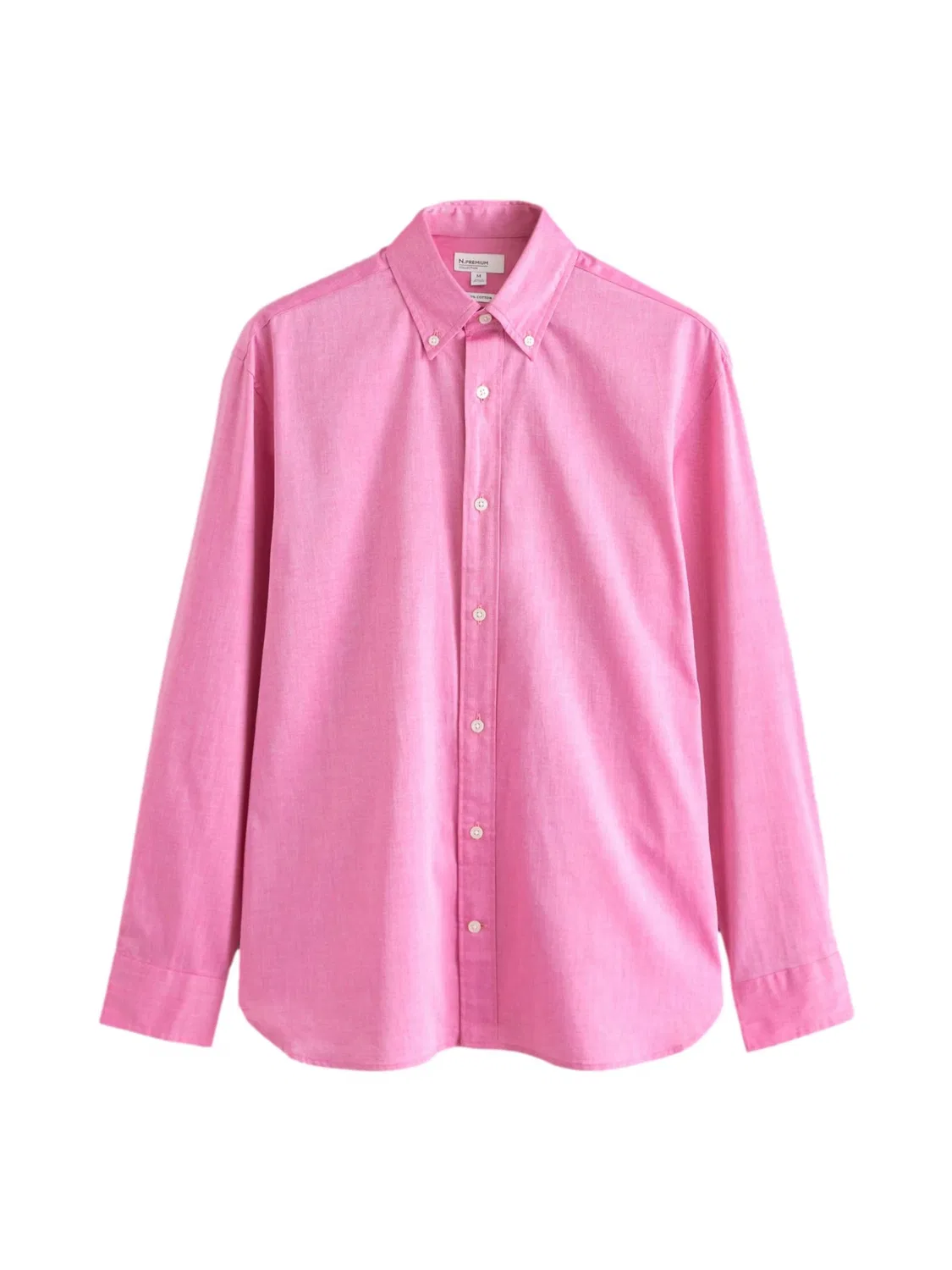 Рубашка на пуговицах стандартного кроя 'N.Premium' Next, Light Pink