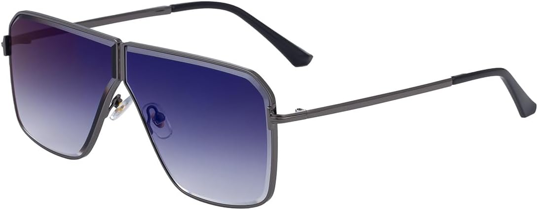 

Классические мужские солнцезащитные очки, прочная металлическая оправа с защитой от УФ-излучения UV400, вневременной ретро-стиль и высококачественное исполнение GDKPJDT, 5