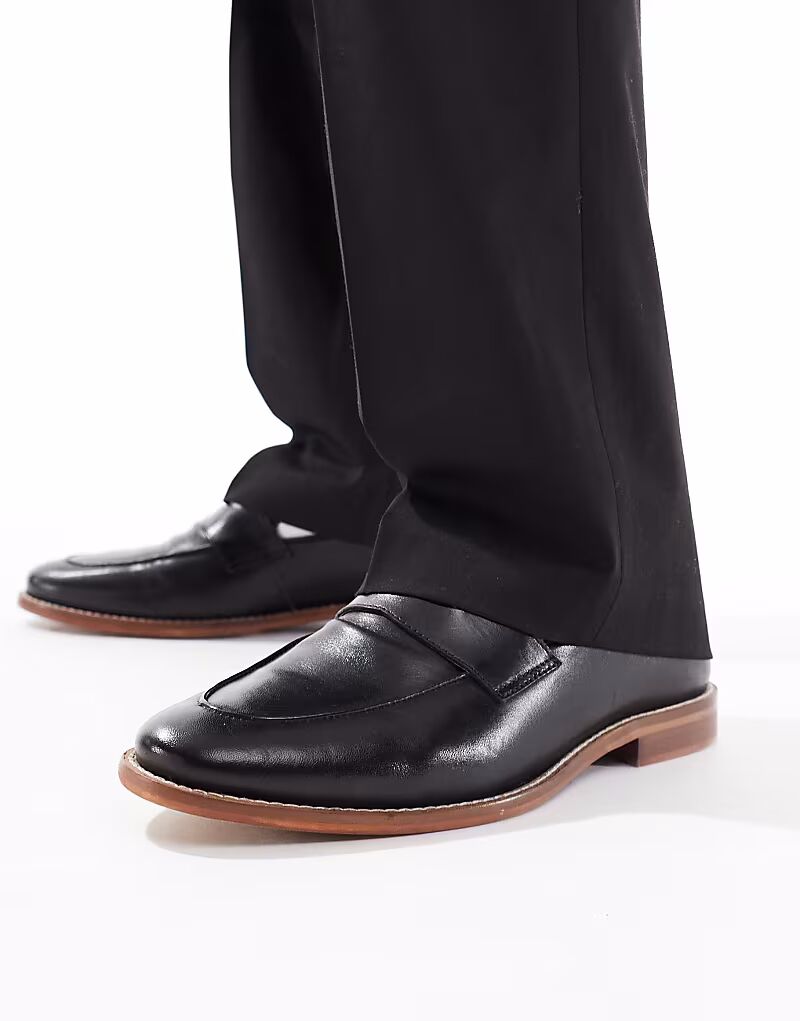 

Лоферы schuh Rune из черной кожи