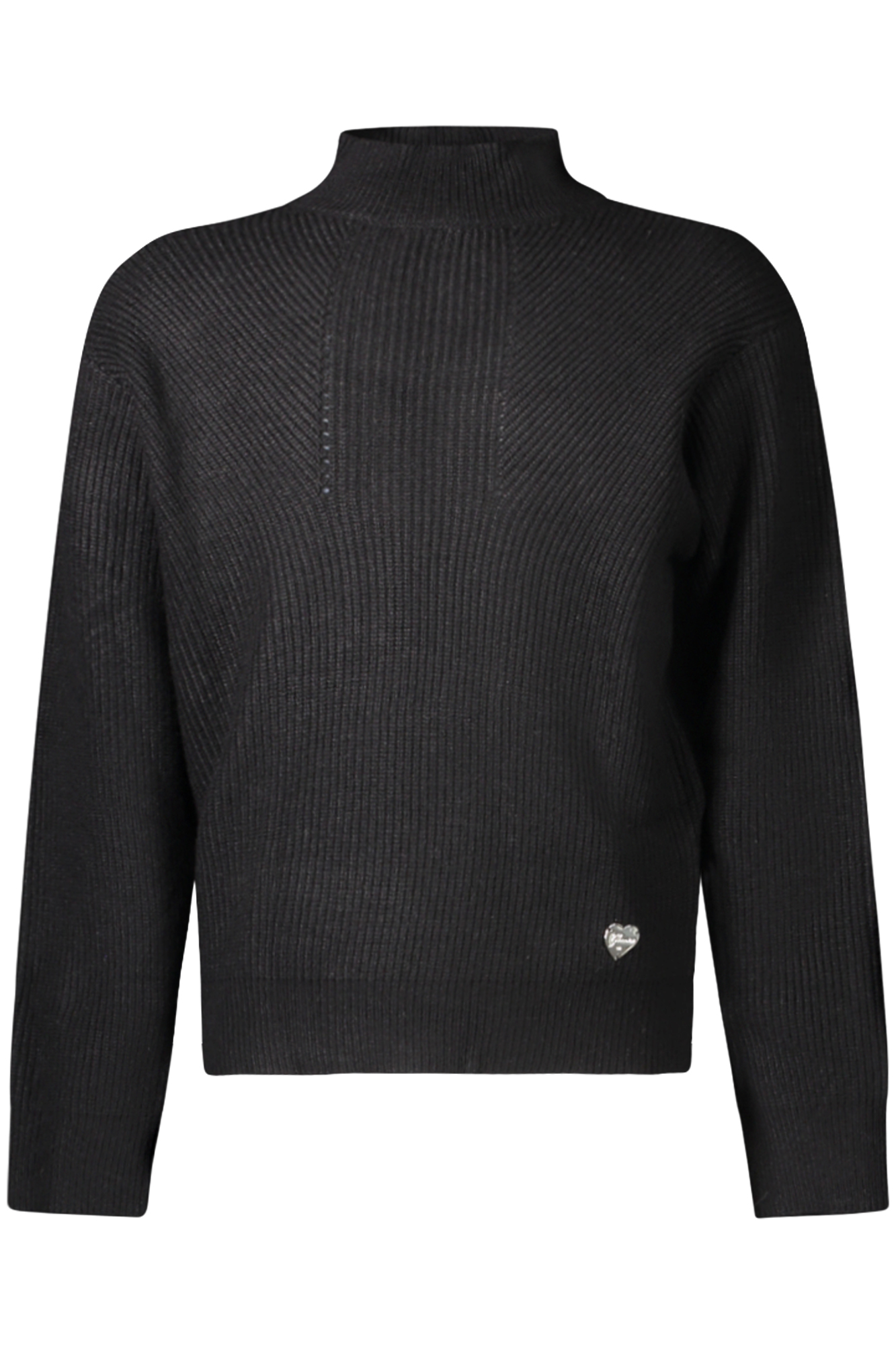 

Свитер детский Guess Jeans с высоким воротом из вискозы, черный