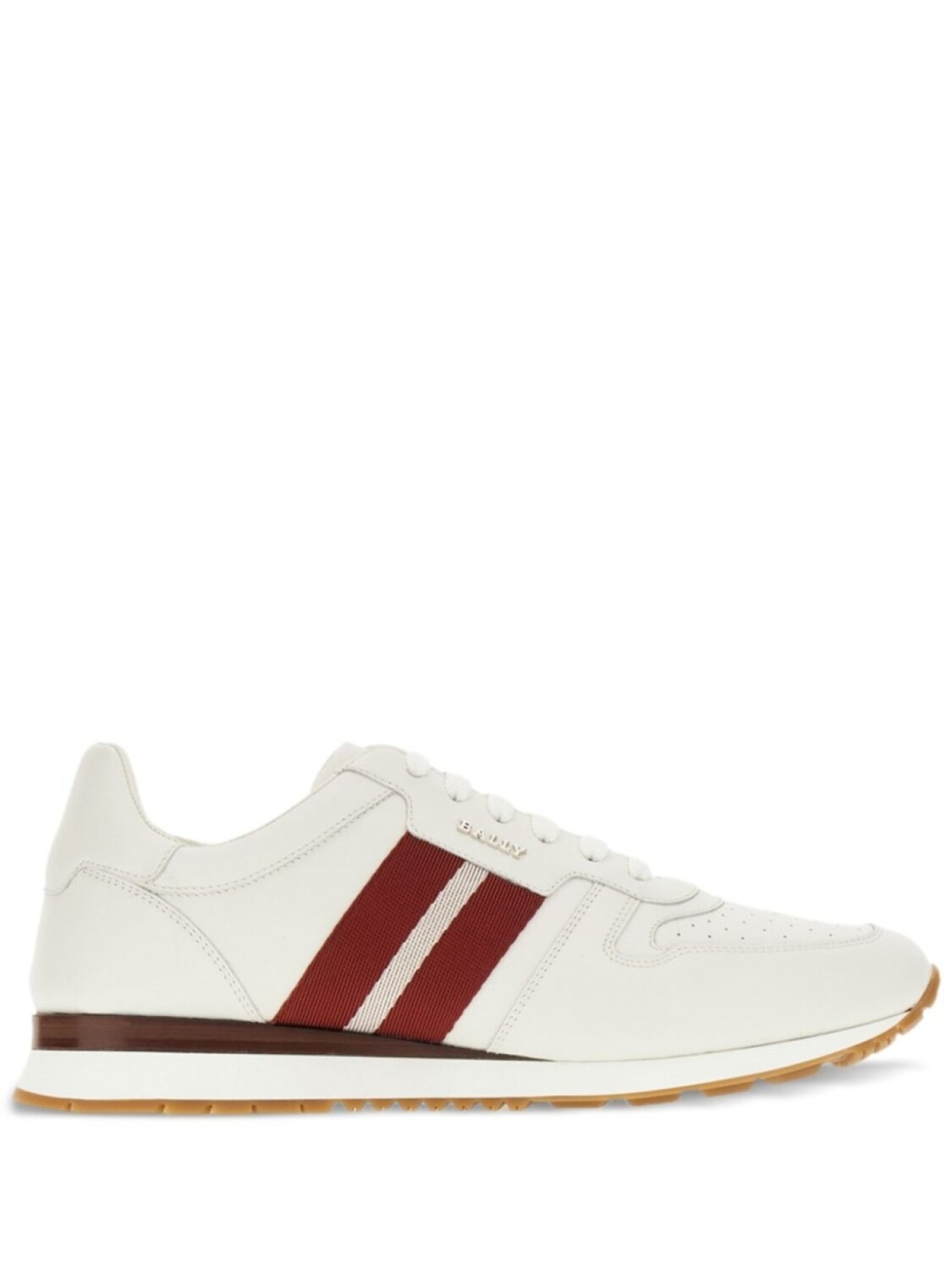 Кожаные кроссовки Bally, нейтральный цвет
