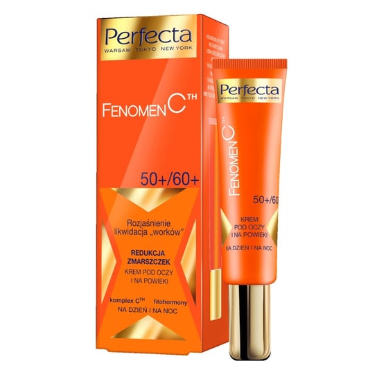 

Крем для глаз и век 50+/60+, 15 мл Perfecta, Phenomenon C Brightening