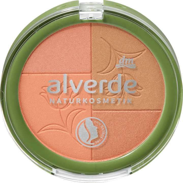 

Румяна alverde NATURKOSMETIK Blush Multi-Color 30 Sunkissed Glow, 9 g