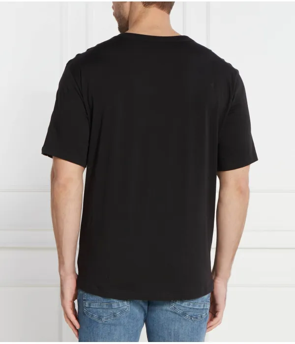 Футболка с логотипом из SS Regular fit Tommy Hilfiger, черный — фото 4