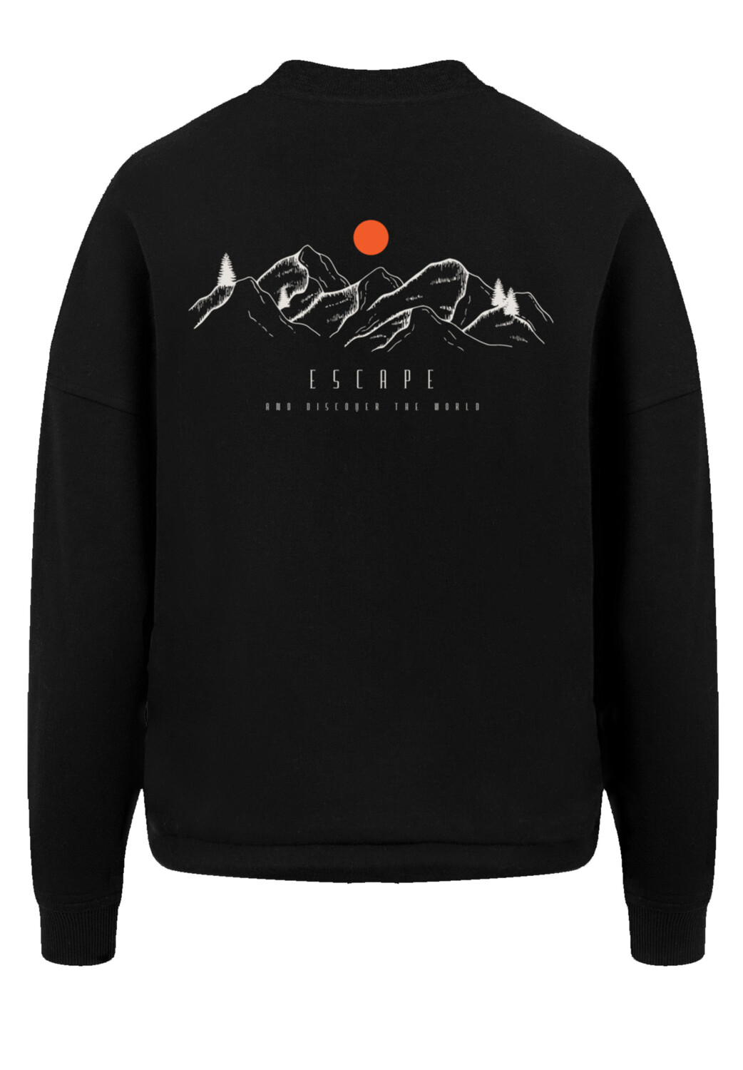 

Толстовка F4NT4STIC Oversize Discover the world, черный