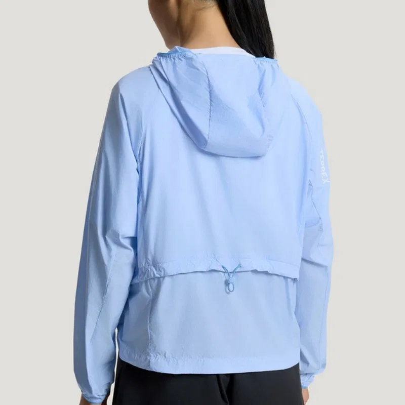 Ветровка женская Adidas Light Blue — фото 4