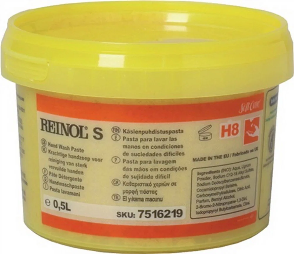 Паста для мытья рук REINOL Soft Care S 0.5 л, упаковка 6 шт. Reinol
