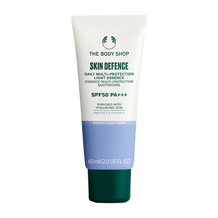 

Легкий увлажняющий крем для лица Spf 50 Skin Defence Multi-Protection Light Essence 60 мл The Body Shop