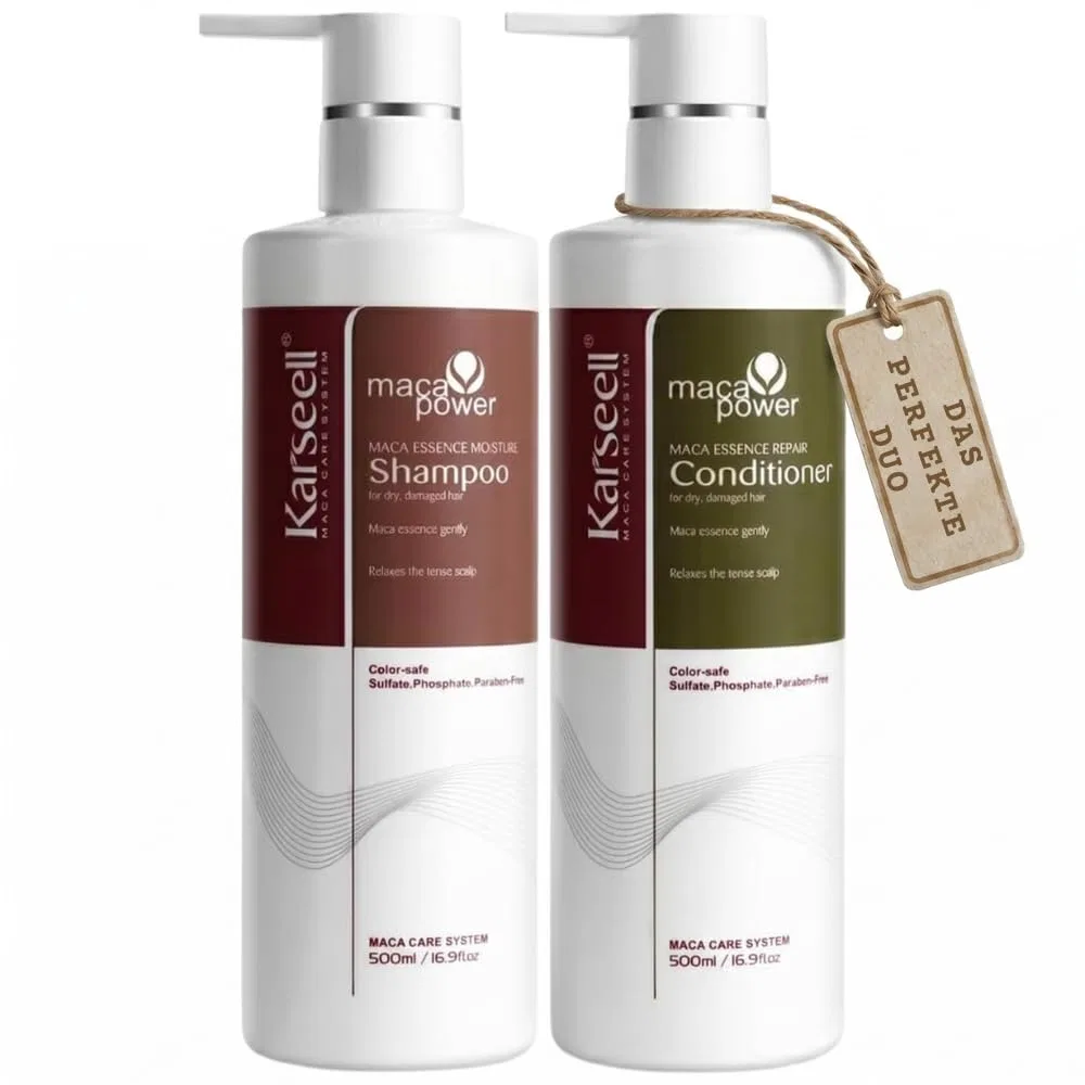Шампунь и кондиционер Karseell MACA CARE SYSTEM без сульфатов ‎Karseell Maca Care System