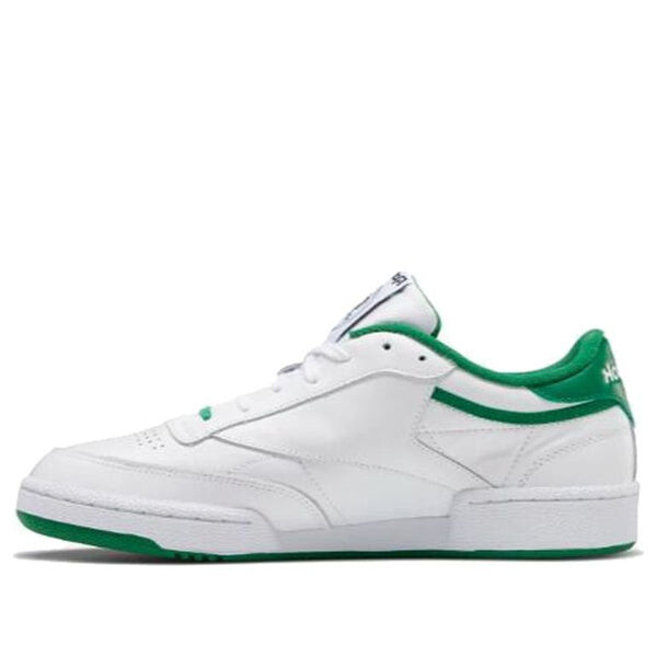 

Кроссовки club c 85 'white glen green' Reebok, белый