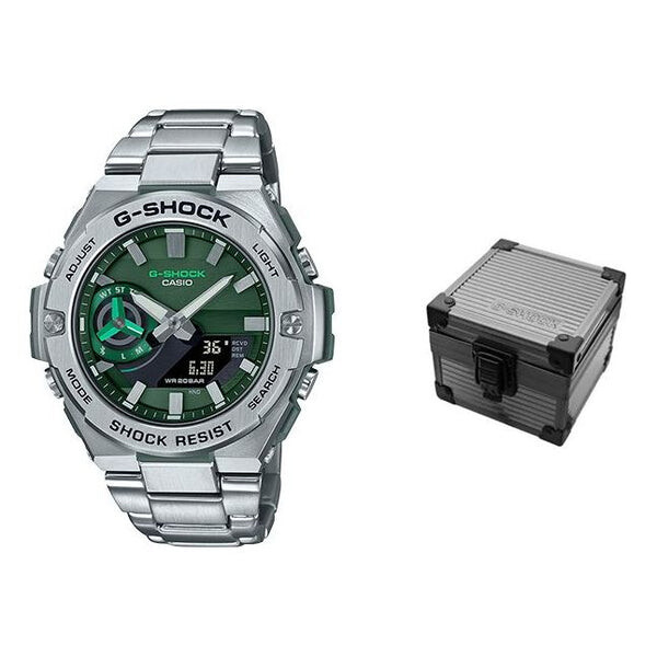 

Часы CASIO G-Shock G-Steel 'Silver Green', зеленый