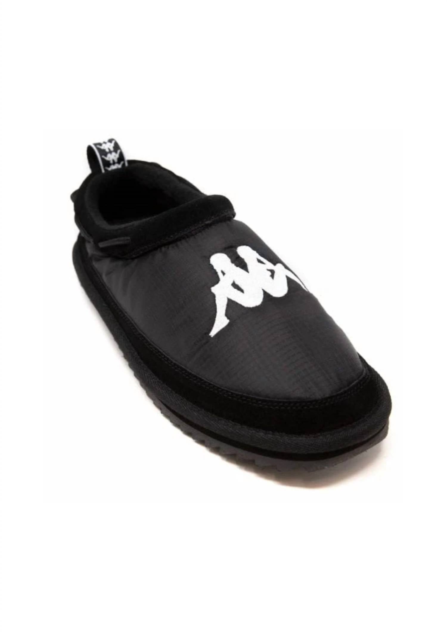 Женские тапочки Kappa Authentic Mule 3 черного цвета