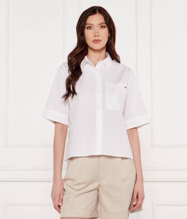 

Рубашка Loose fit Tommy Hilfiger, белый