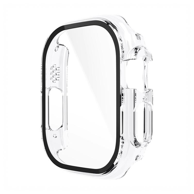 

Penc Iwatch Часы Protective Case Apple PC Plastic Case Material Apple Watch Ultra 1/2nd Generation, Shell PC film integration [transparent]