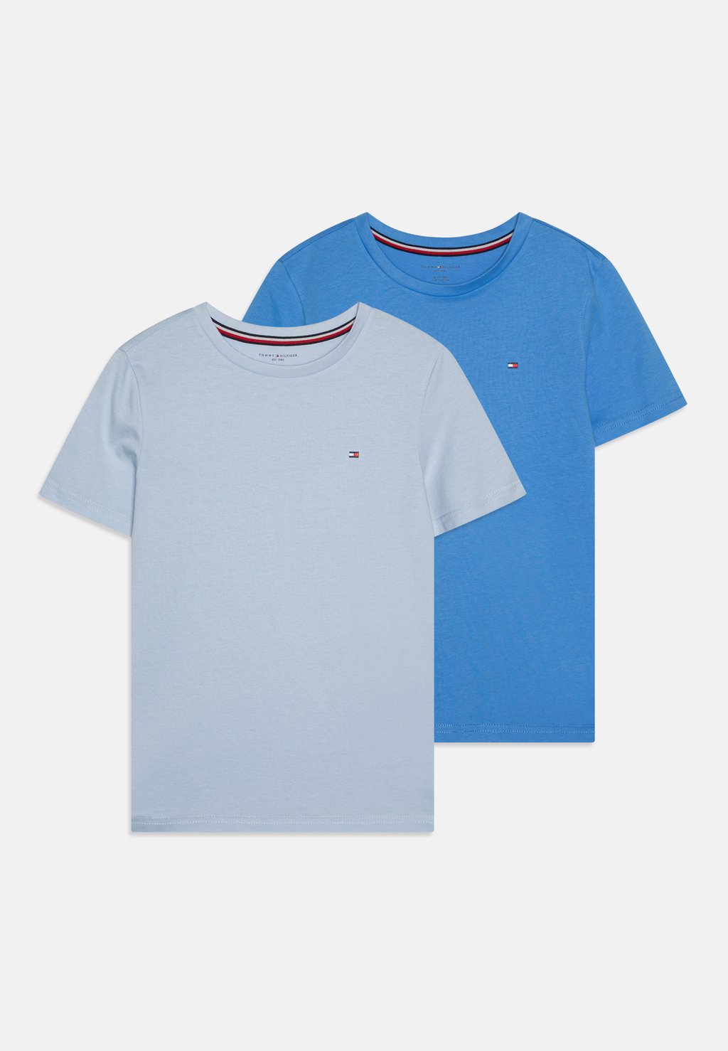 

Базовая футболка TEE UNISEX 2 PACK Tommy Hilfiger, светло-голубой