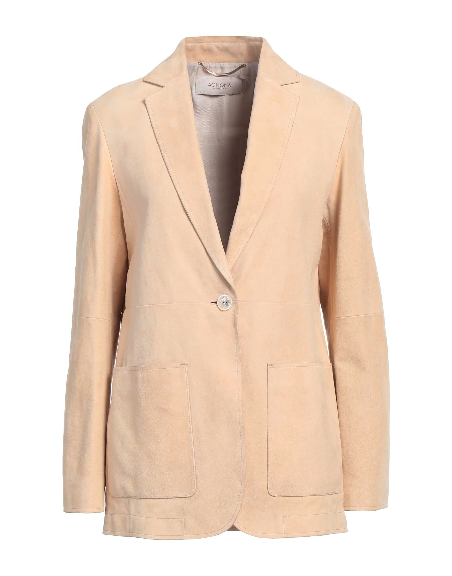 

Блейзер Agnona, бежевый