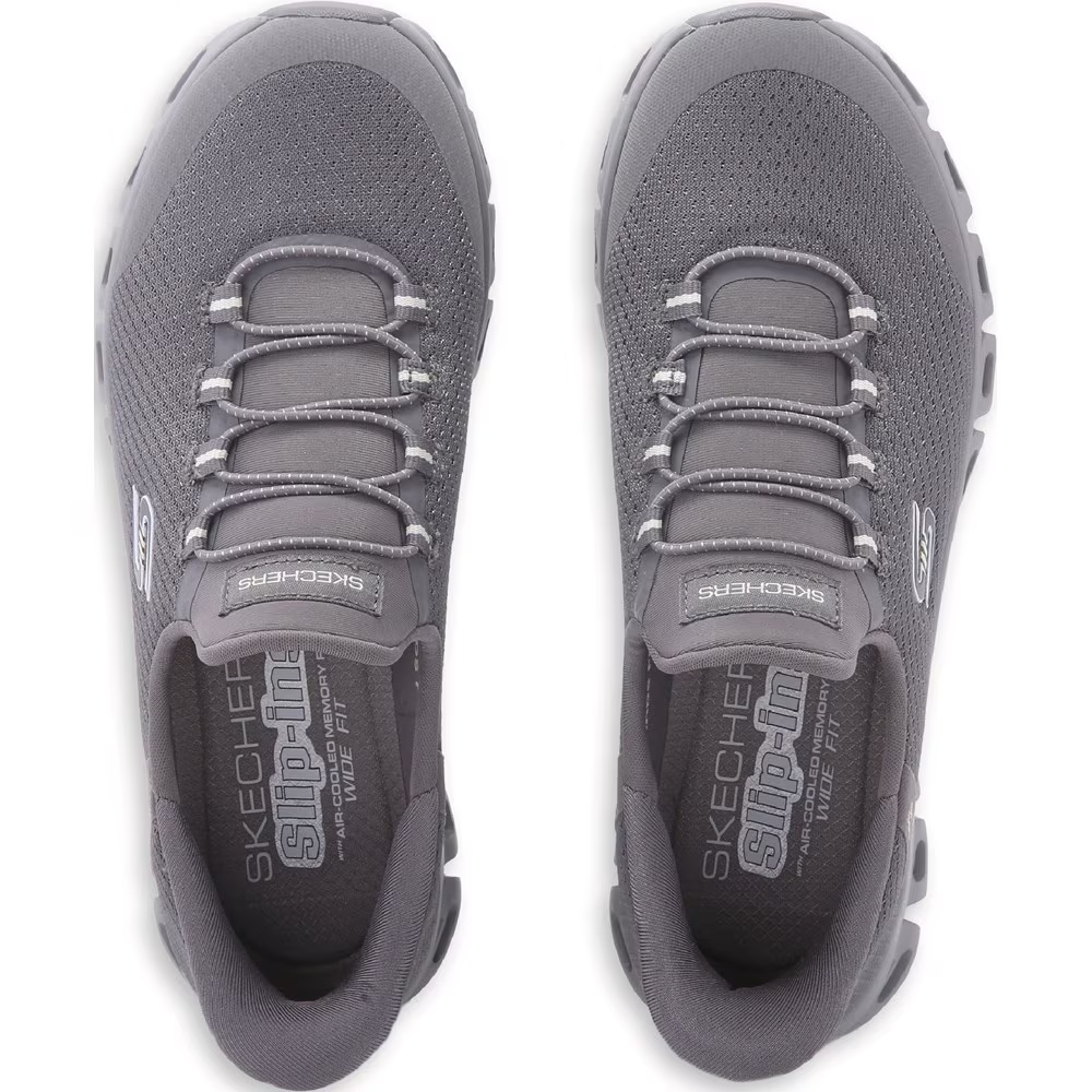 Кроссовки для ходьбы Slip-Ins Glide-Step Pursuit Skechers, цвет charcoal — фото 4