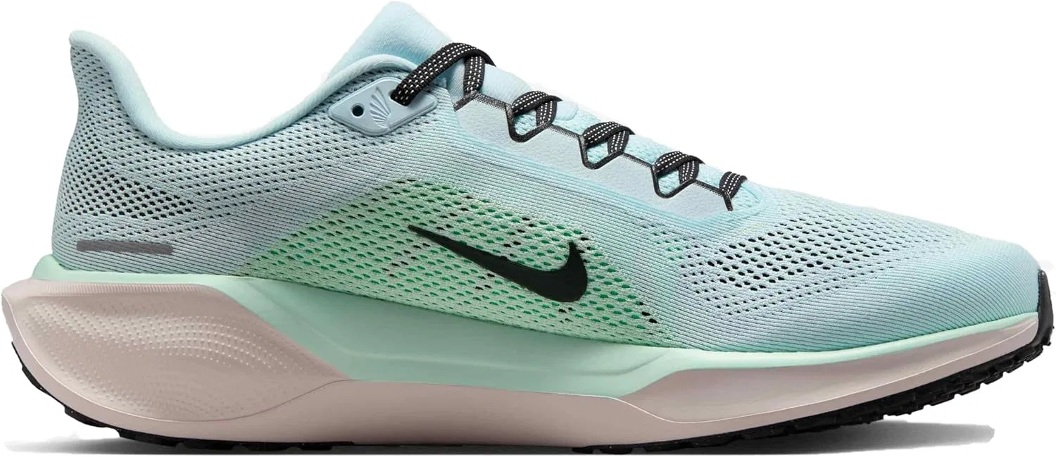 Кроссовки Nike Herren Pegasus 41, Glacier Ice Black Mint Foam Hyper Pink — фото 3