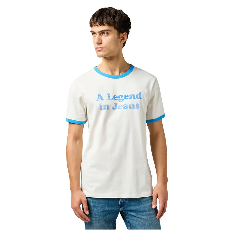 

Футболка с коротким рукавом Wrangler Ringer, белый