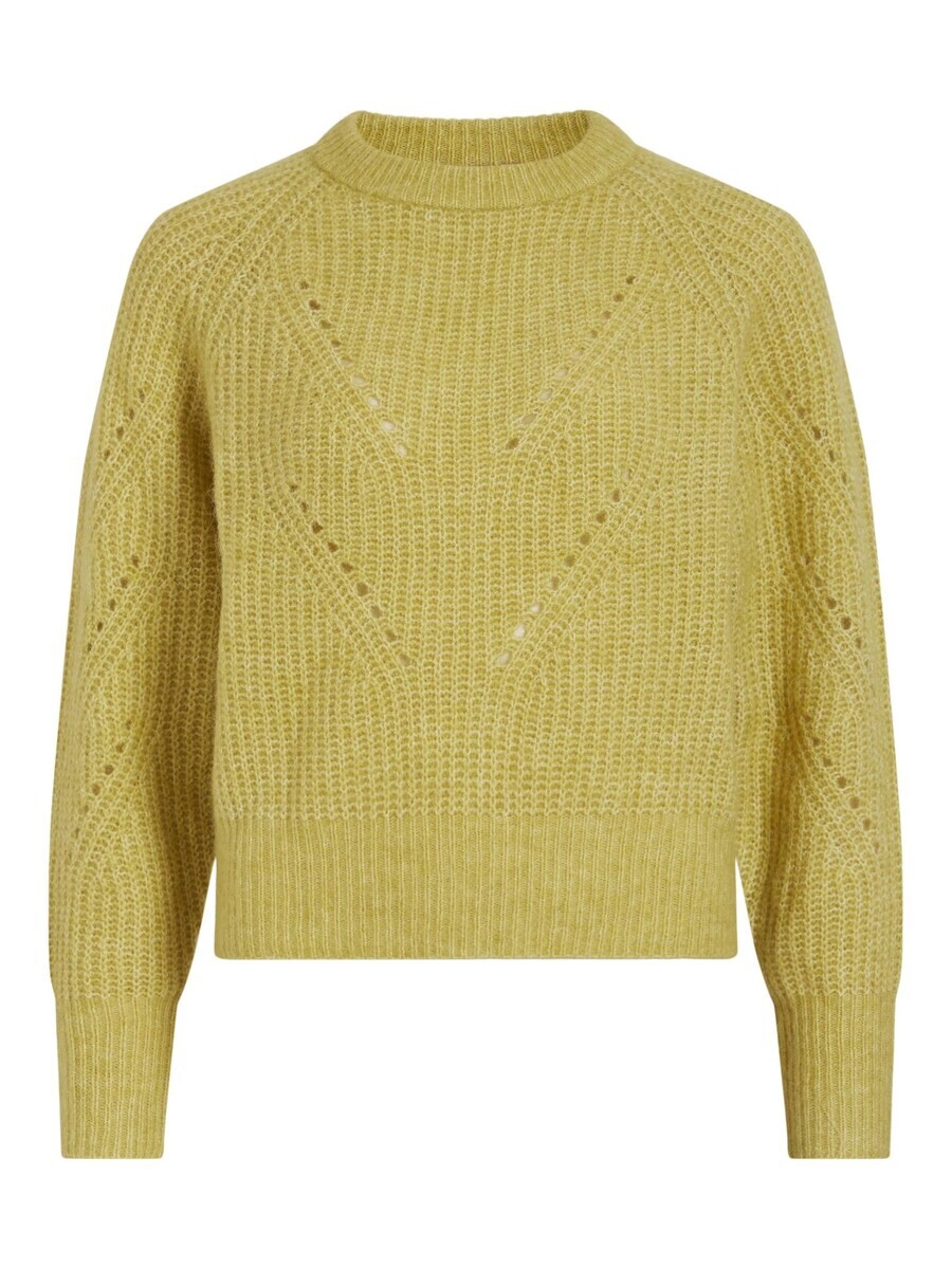 

Тонкий вязаный свитер VILA Sweater, цвет mustard