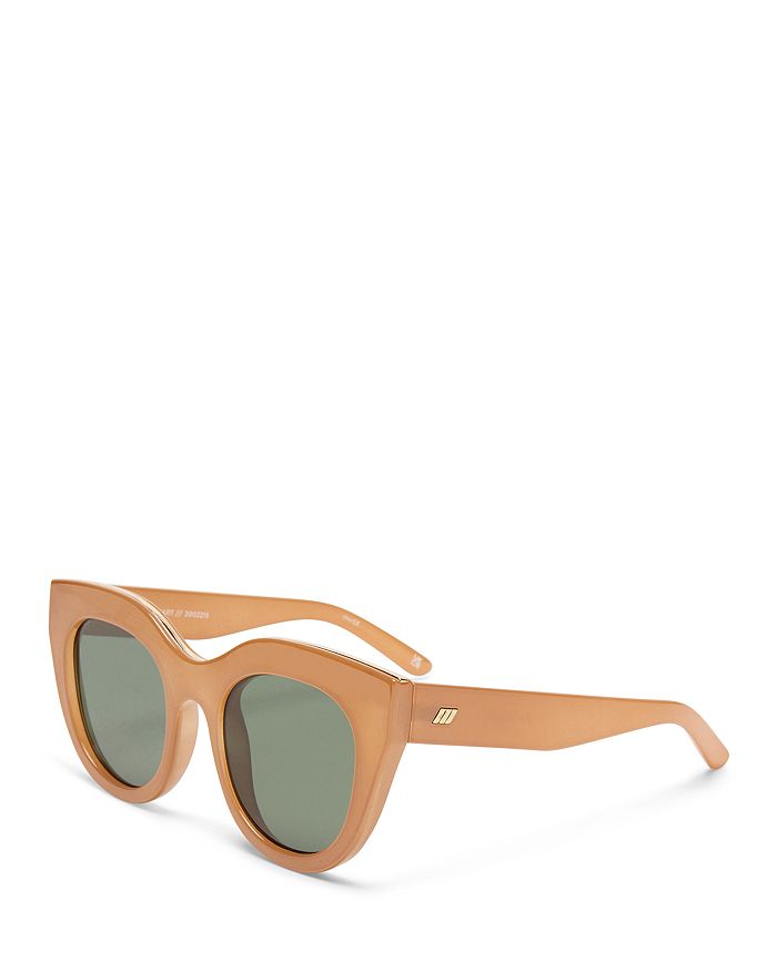 

Солнцезащитные очки Air Heart Cat Eye, 51 мм Le Specs, коричневый/бежевый