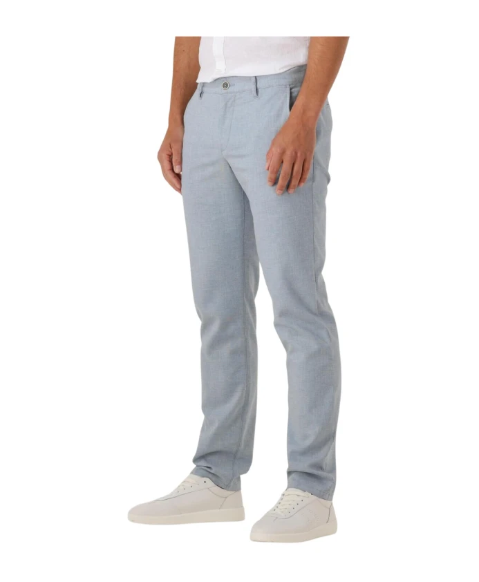 

Повседневные мужские брюки светло-голубого цвета Alberto, синий