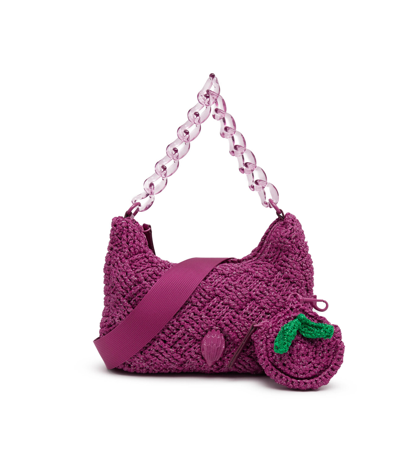 

Сумка через плечо Kurt Geiger + marsupio 690-CROCHET, роза