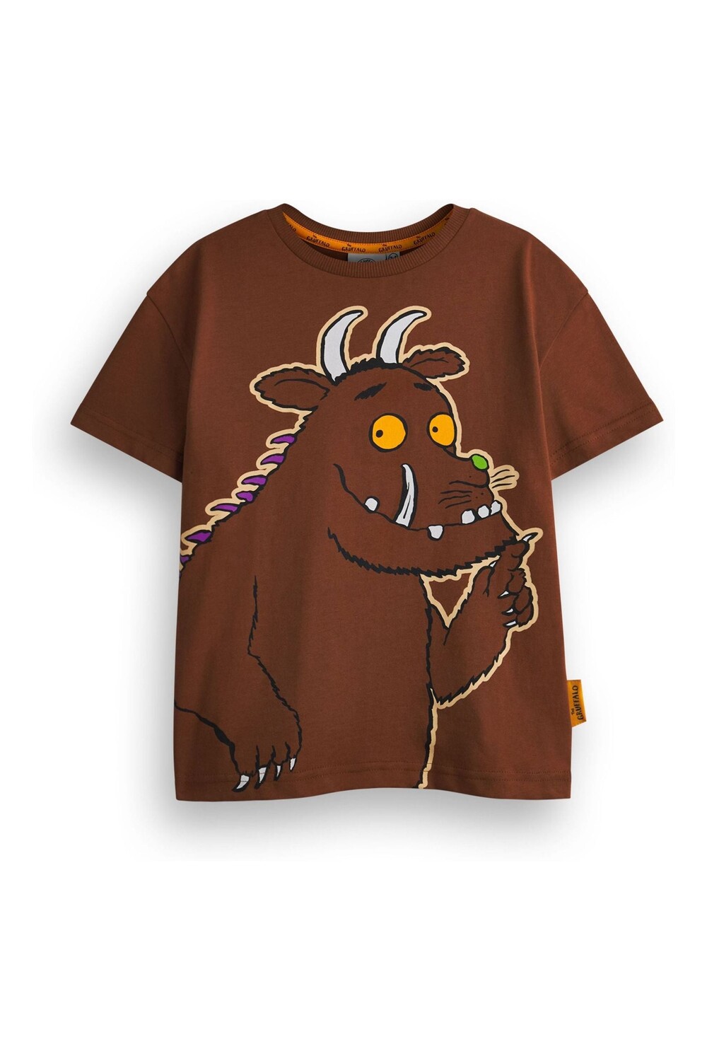 Футболки gruffalo для мальчиков, 2 шт в упаковке Vanilla Underground, коричневый — фото 4