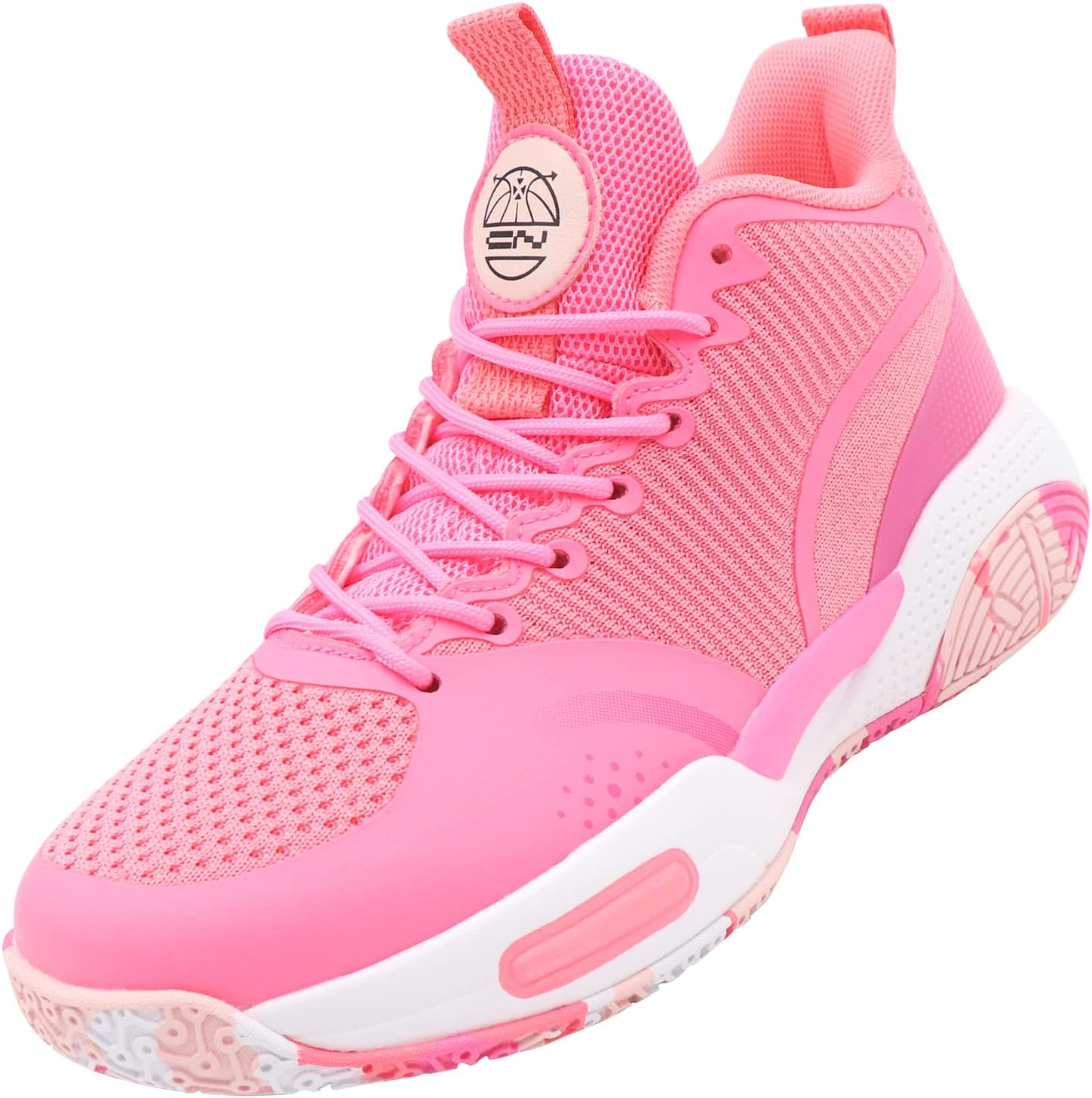 

Мужские баскетбольные кроссовки Beita с высоким верхом, спортивная обувь, противоскользящие и износостойкие, розовый