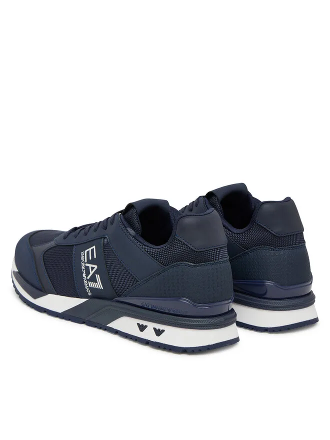 EA7 Emporio Armani Кроссовки 7X000656 AF13550 MZ069 темно-синие — фото 3