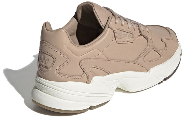 Кроссовки (WMNS) adidas Falcon Leather 'Ash Pearl', коричневый — фото 3